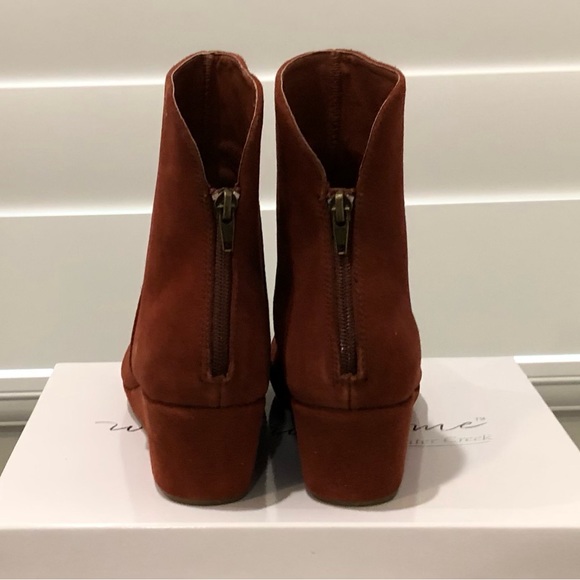 Coldwater Creek Suede Wedge Boots - Picture 5 of 5